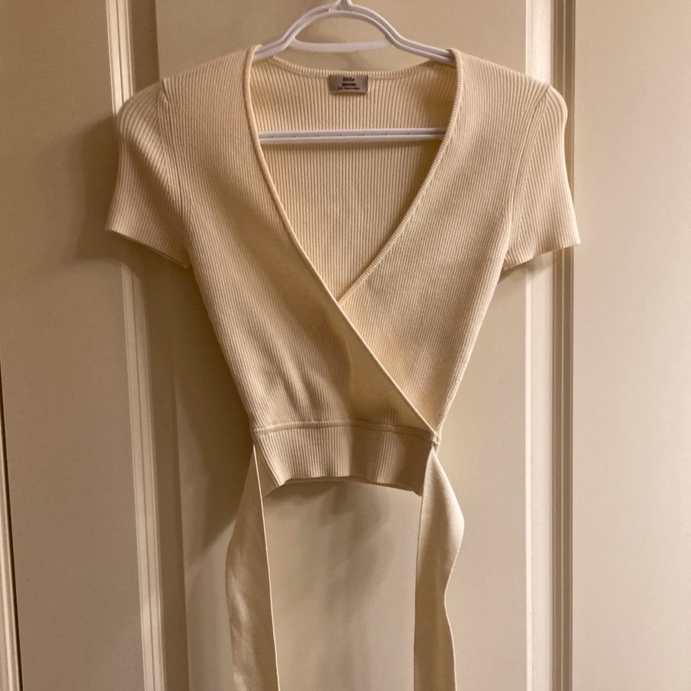 Aritzia Wilfred All Tied Up Sweater - Picture 4 of 5